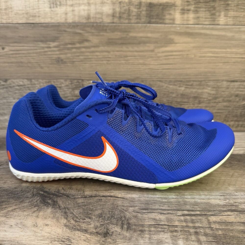 Nike Zoom Rival Multi Track Spikes Racer Blue Sz 10 DC8749-401 No Box No Pins